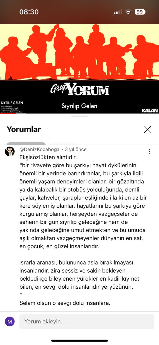 MuhammedDALI1's tweet photo. Grup Yorum - Sıyrılıp Gelen - [ Sıyrılıp Gelen © 1987 Kalan Müzik ] https://t.co/A0mXpiyLgE @YouTube aracılığıyla https://t.co/ptYp8lhuEl