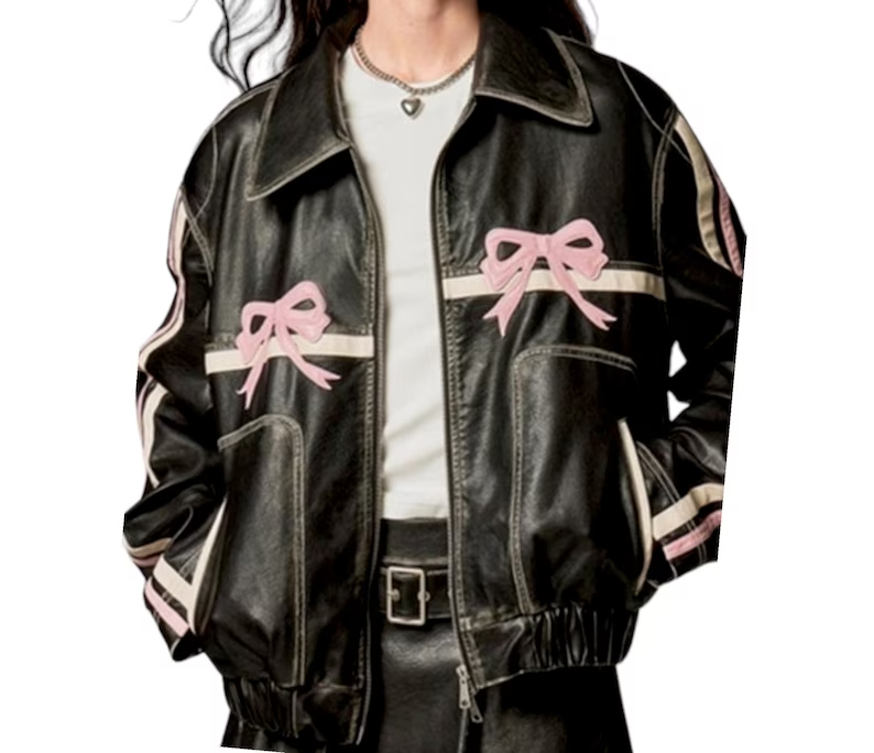 lavishjackets's tweet photo. Women Bow Leather Jacket
https://t.co/MAsQeV1obM
#bowgenuineleatherjacket 
#oversizedbowjacket 
#oversizedbowleatherjacket 
#womenblackbowjacket 
#womenbowleatherjacket https://t.co/EDsN4lkvSV