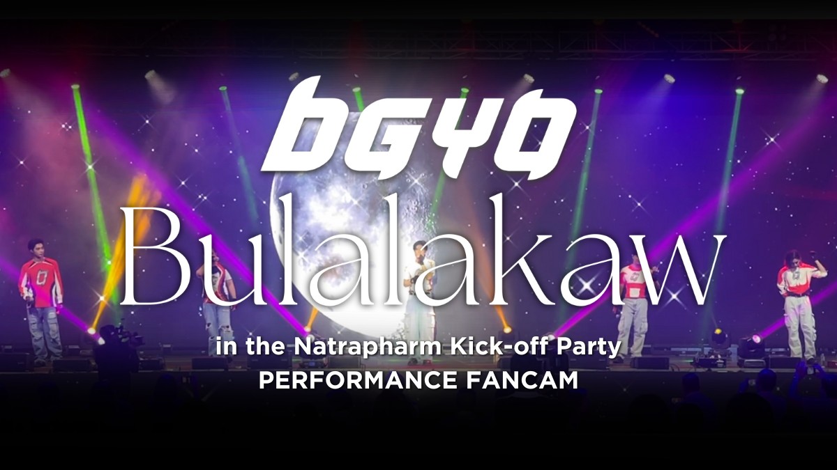 #BGYO | Thank you Natrapharm for having us light up your night!✨ Catch this special performance fancam of #BGYO_Bulalakaw ☄️ here: fb.watch/pt1Fxpq49M/