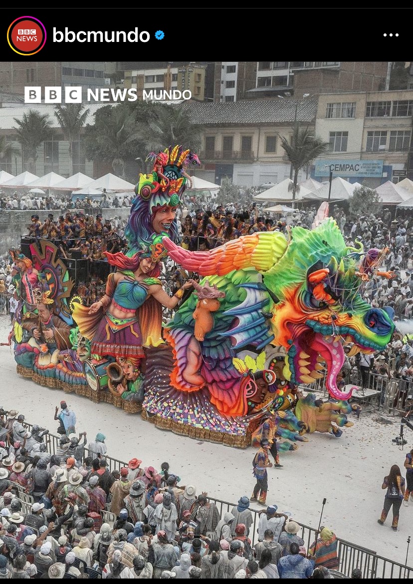 Uno de los mejores Carnavales de Colombia está en el sur #Nariño #CarnavalDeNegrosYBlancos @bbcmundo instagram.com/p/C12pMQ8uhkl/…