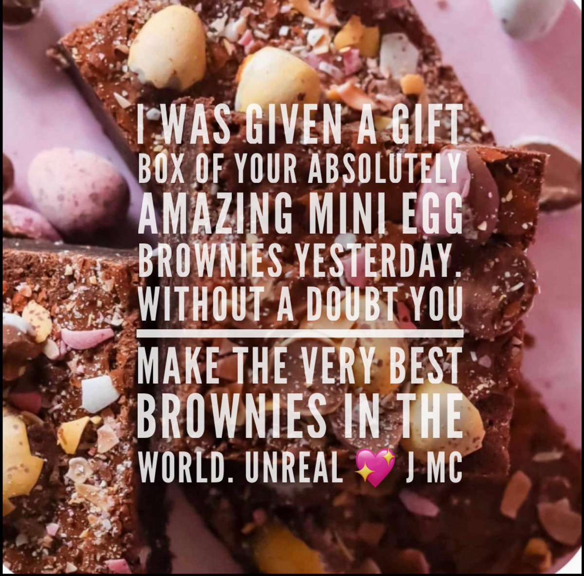 And just like that… The Minieggs are back! ❤️🥳

👉bumbleandgoose.co.uk/product/luxury…

#minieggs #brownies #letterboxgift #bluemonday