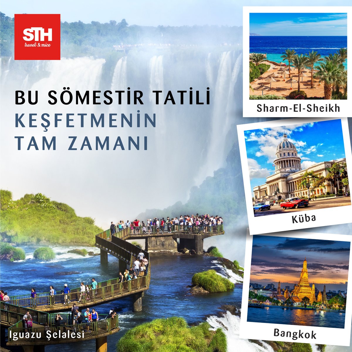 🌟 SÖMESTİR TATİLİNİ GÜZEL BİR SEYAHAT İLE RENKLENDİRİN! 🎊✈️

Seyahat Rotaları: Sharm El Sheikh, Küba, Brezilya, Bangkok, Phuket Adası, Phi Phi Adaları gibi yerleri vizesiz bir şekilde keşfetmek için hemen bizi arayarak yerinizi ayırtın!

#SömestrTatili #Küba #Sharmelsheikh