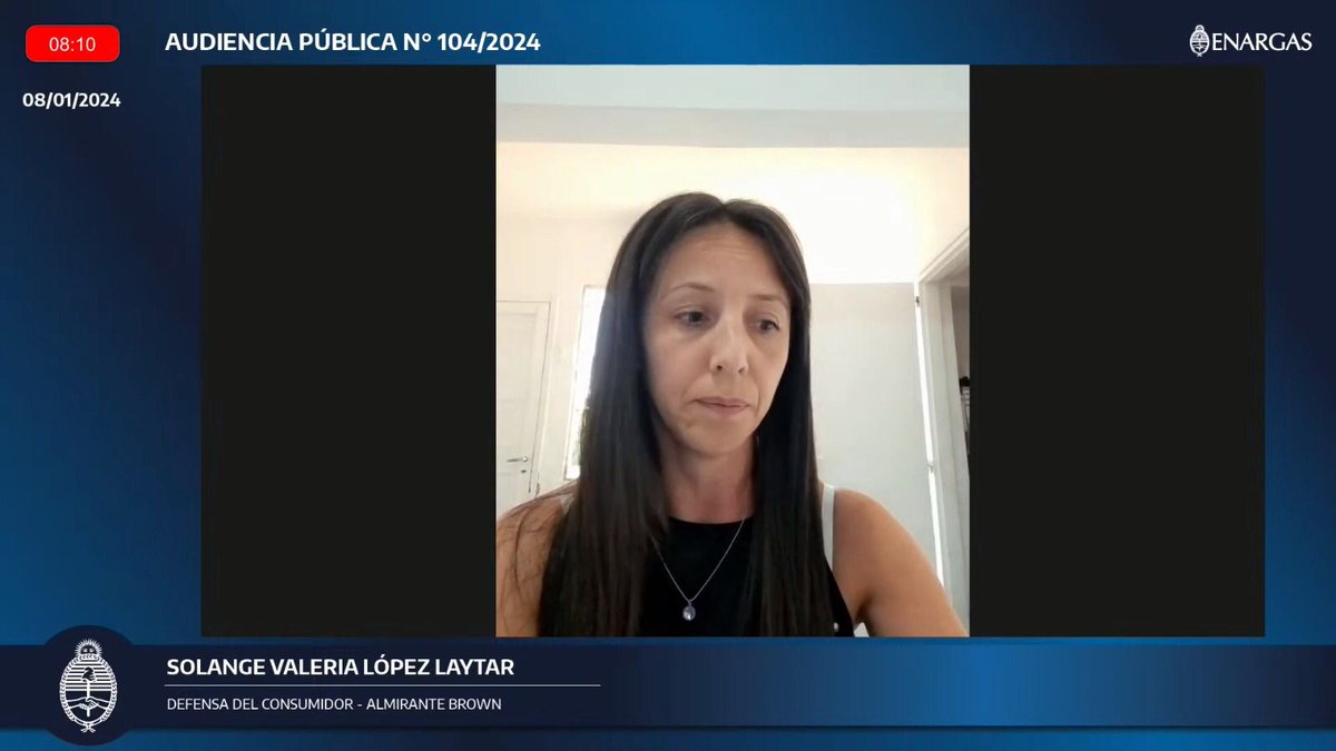 CascallaresPJ's tweet photo. Desde @MunicipioBrown participamos de la audiencia pública del @enargas sobre la adecuación tarifaria del servicio de gas. Resulta imprescindible suspender los aumentos porque afectarán el poder adquisitivo de los consumidores obligándolos a elegir entre el servicio y la comida. https://t.co/RF7yRgtWKb