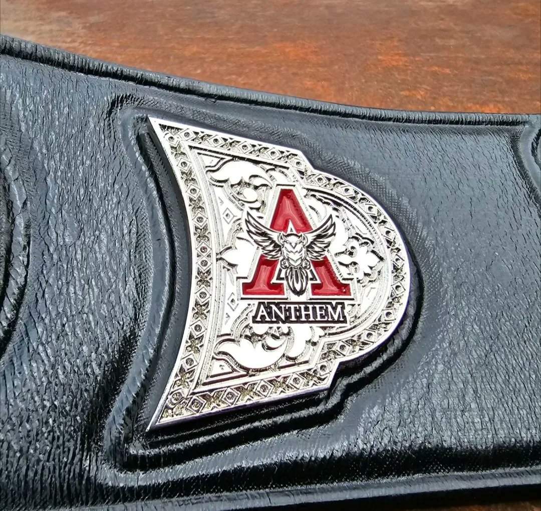 Hellfire_Design's tweet image. TNA Wrestling X-Division Championship 2024 I was lucky enough to work on the new TNA Wrestling championships throughout 2023. 

The X-Division championship took inspiration from previous designs, the large red X in the centre emulating previous designs
Let me know what you think!