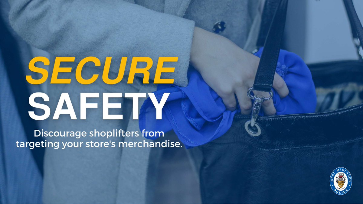 #PreventShoplifting | While eliminating shoplifting may be challenging, simple steps can help protect your business from thieves 🛍️ Display CCTV posters, report offences promptly, and consider hiring security staff for added protection 🔒 Learn more ▶️ ow.ly/Xgkn50Qp8tM