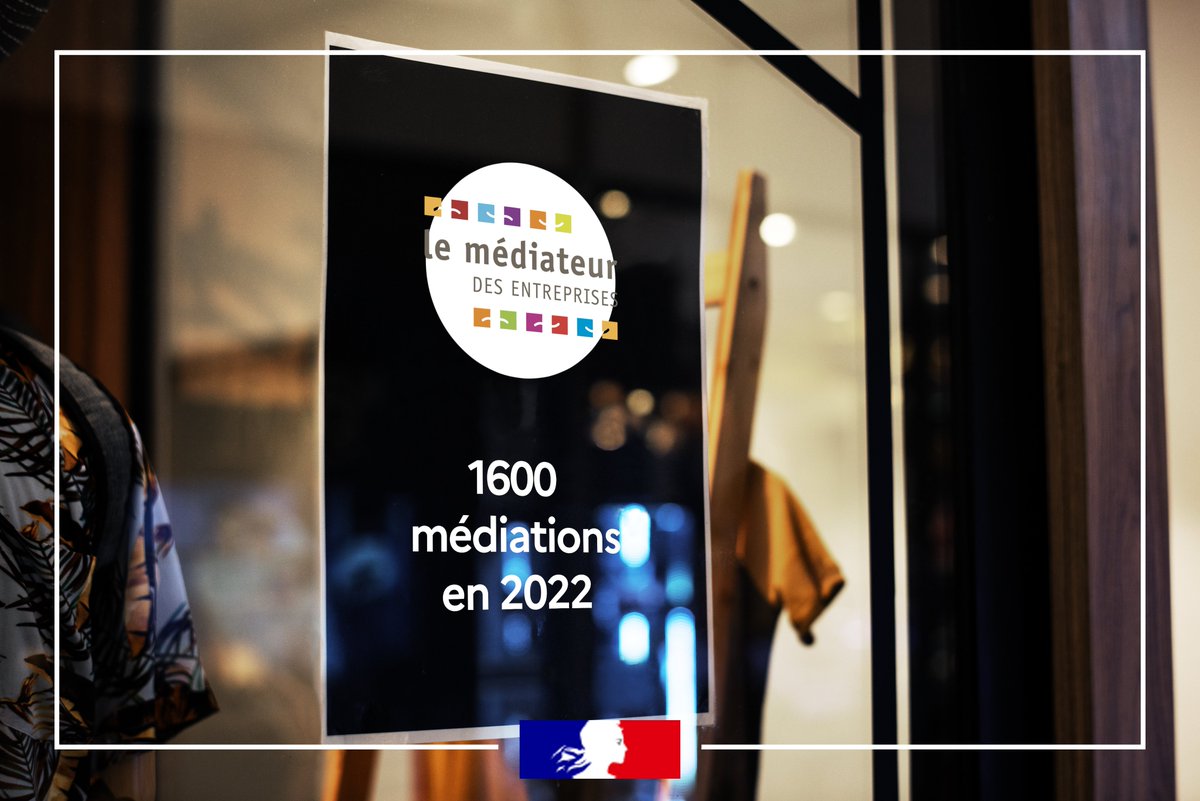 Quel est le nombre de médiations traitées en 2022 ?

#lequizdumediateur | Merci d’avoir participé à notre précédent quiz. Vous êtes 71% à avoir donné la bonne réponse qui était : 1 600 médiations en 2022 ✅