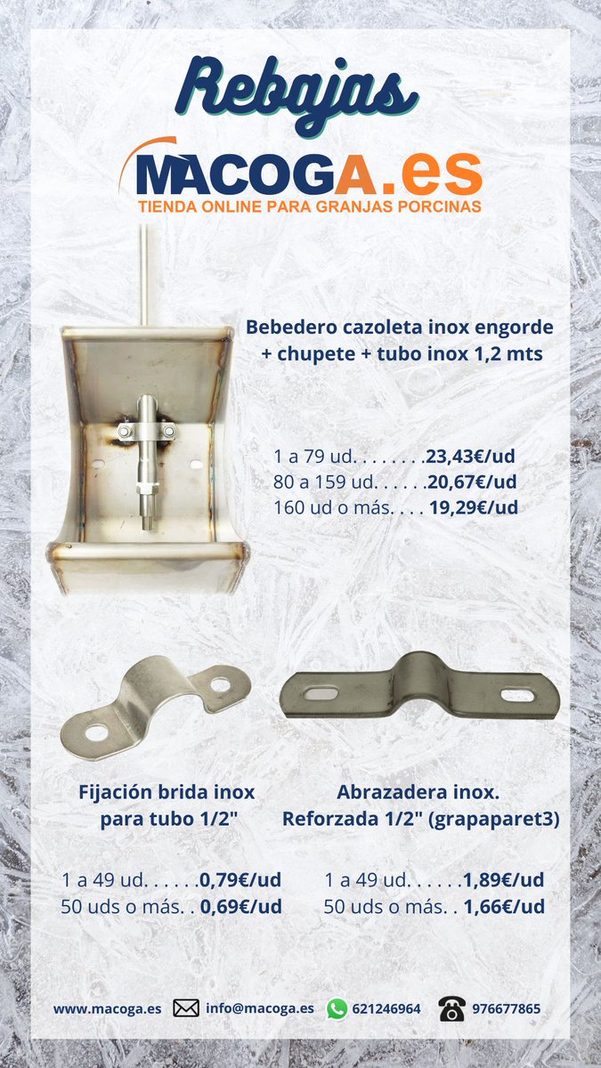 Macoga's tweet photo. Llega la cuesta de Enero 😔 y la temida ola de frío 🥶 ... no te preocupes!!! Macoga te lo hace más llevadero con estas fantásticas REBAJAS!!! 💸💸

https://t.co/6Ukk9WtkMo https://t.co/ySzQ9LvOEZ