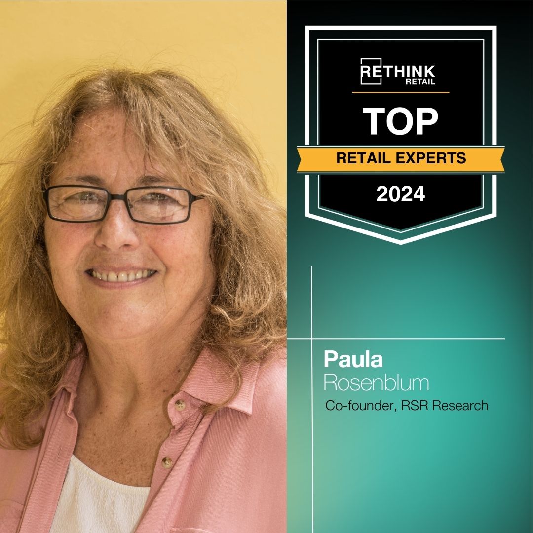 Thank you <a href="/RETHINK_Retail/">RETHINK Retail</a> for deciding I am a #TopRetailExpert for 2024.

This is a great group of people and I'm truly honored.  It's an exciting time to be in retail, as we continue to separate technology truth from hype,
