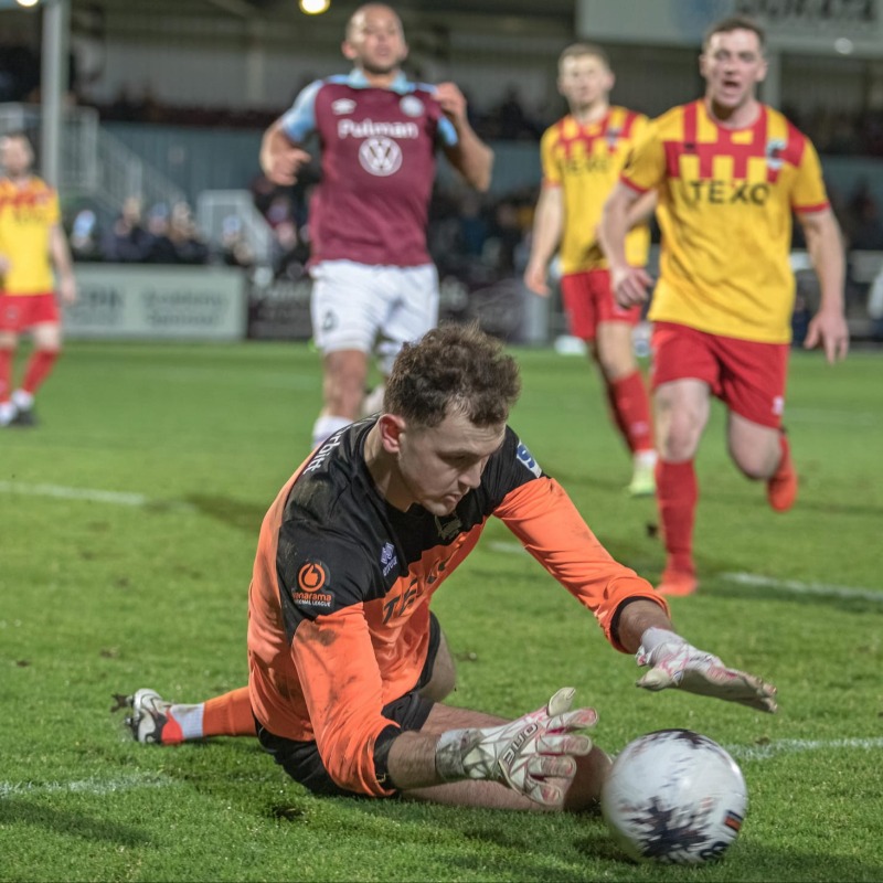 Blyth_Spartans's tweet photo. Blyth Spartans can confirm that Dan Langley’s initial one-month loan spell has been extended until the end of the season. 🧤 

Great to have you on board until the end of the campaign, @DanLangley1111! 🤝 

#HowayBlyth 🟢⚪️