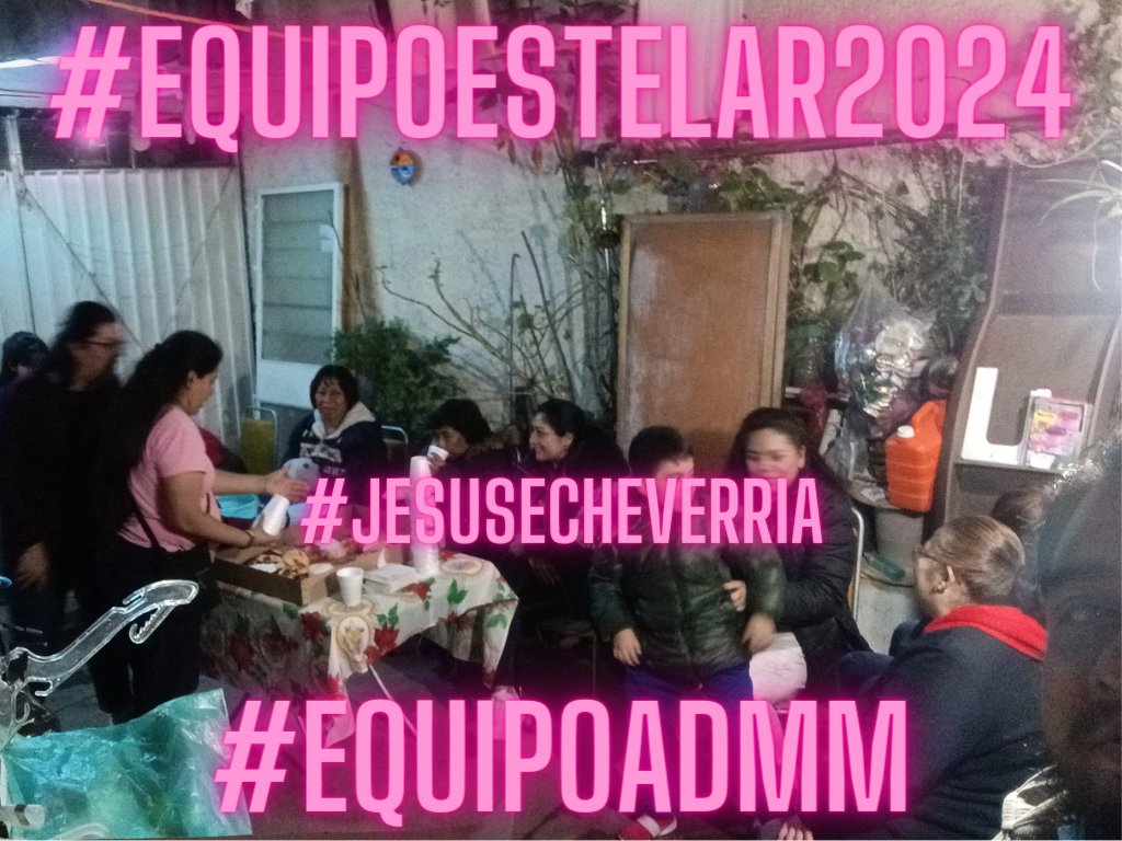 JesusEDistrito6's tweet photo. Excelente Tarde #EquipoEstelar2024 Muy Buen Convivencia #RoscaDeReyes #EquipoADMM #Distrito6 #Ecatepec aquí seguimos y no Nos Vamos.@alfredodelmazo @EduardoFloMa1 @GemmaLpez15 https://t.co/bh5PkvDvsD