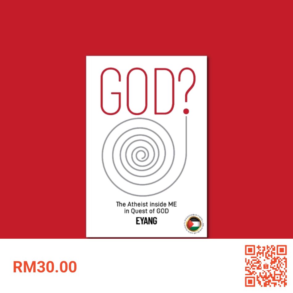 Salam, for Shopee users can click this link below to purchase our new book.

I'm selling Autobiography: GOD? The Atheist inside Me in Quest of God by Eyang for RM30.00. Get it on Shopee now! shp.ee/p5y9ev1

Repost, thank you!
