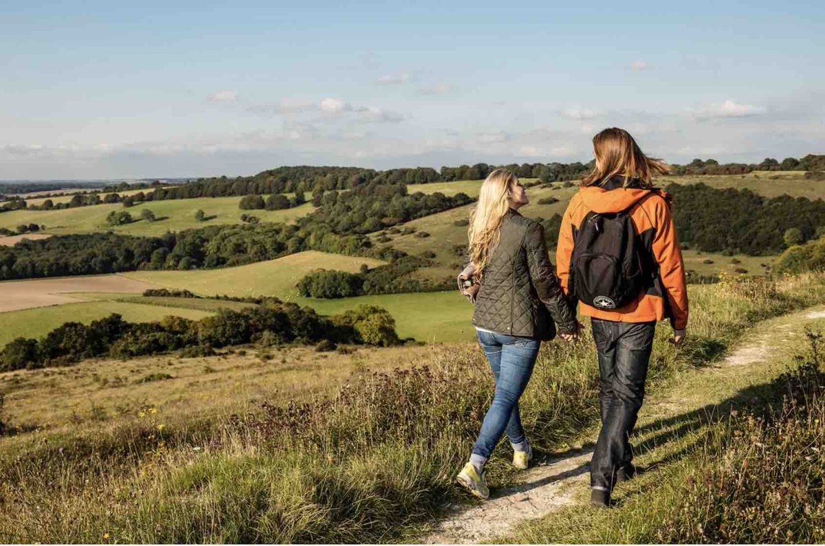 Twenty of @somerville_c favourite #walks for the New Year in @thetimes includes Chalton Down @VisitHampshire and Ellastone with the Weaver Hills @EnjoyStaffs - bit.ly/48pdBIl