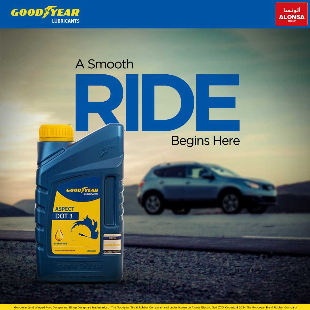 GyLubricants's tweet photo. Take the stress out of stopping. Our Brake Oil ensures your brakes are ready for any challenge on the road.

#Goodyear #GoodyearLubricants #BrakeOil #DOT3 #Aspect https://t.co/JxYhTQ4ytP