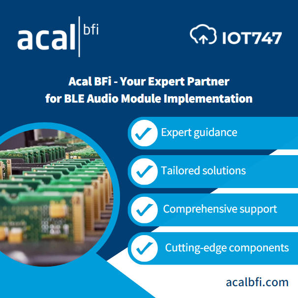 Dive into the world of seamless BLE audio module implementation with us – your expert partner in harnessing cutting-edge tech from IOT747. Explore tailored solutions, expert advice, & support through our Wireless Technology Centre. bit.ly/3vsxhMO #Wireless #BLEAudio