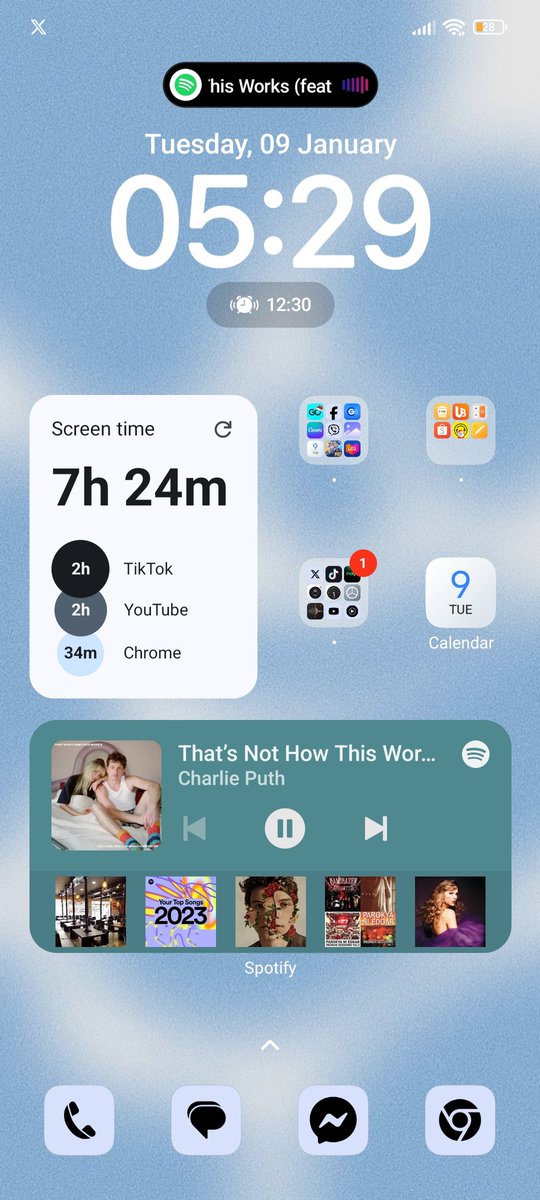 featdn's tweet photo. xiaomi's new system update is chef kiss 🫶🏻 https://t.co/Dbww7mDzXK