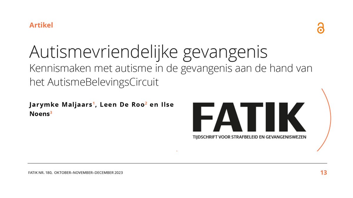 Academische Werkplaats Autisme tweet media
