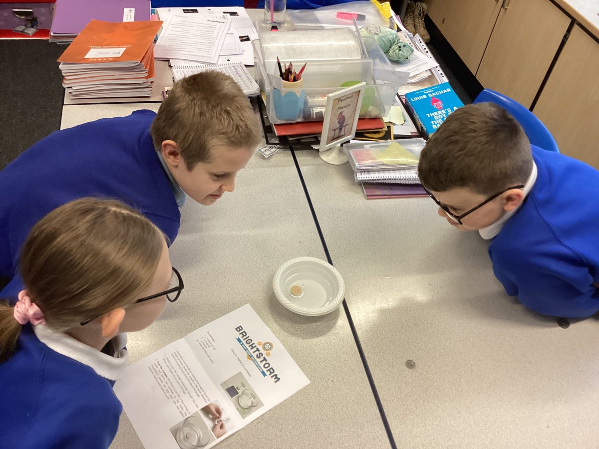 MNA_Year6's tweet photo. Our new theme is ‘Into the Unknown’ and we have started by making our own compasses by magnetising needles and floating cork circles on water to find magnetic North @morley_newlands https://t.co/RQacMZibnr