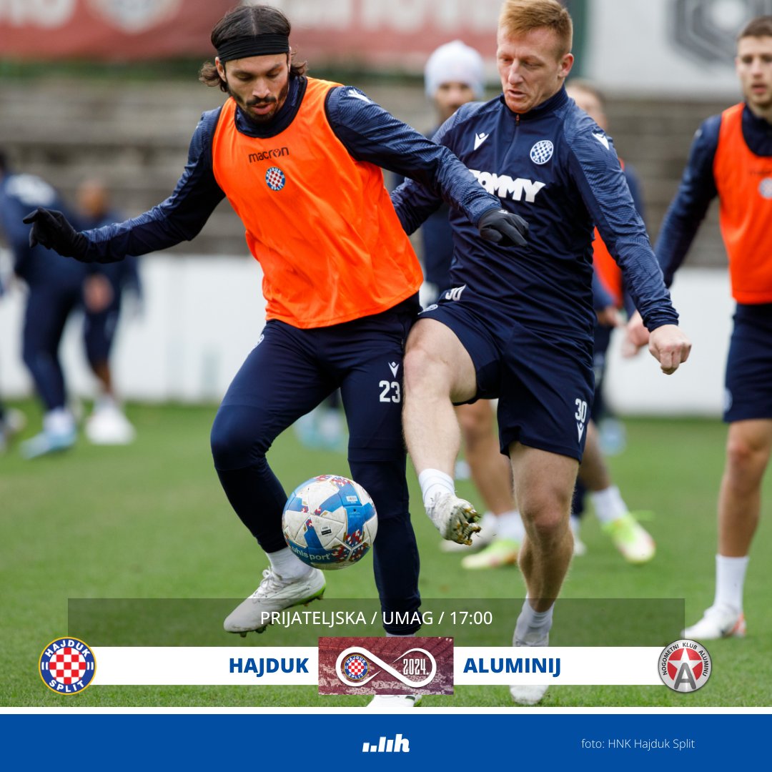 hajdukstats's tweet photo. 🤝 Prva prijateljska utakmicama na zimskim pripremama protiv slovenskog Aluminija.

#HajdukStats #Hajduk #Aluminij https://t.co/SlLM9hudDf