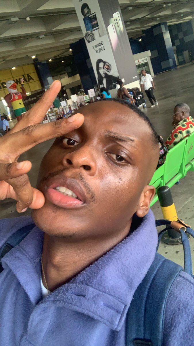 bkayeastgaad's tweet photo. Touchdown Ghana 🇬🇭 $ they told me EASTGAAD Akwaaba 🐅 https://t.co/N8hCFTXdff