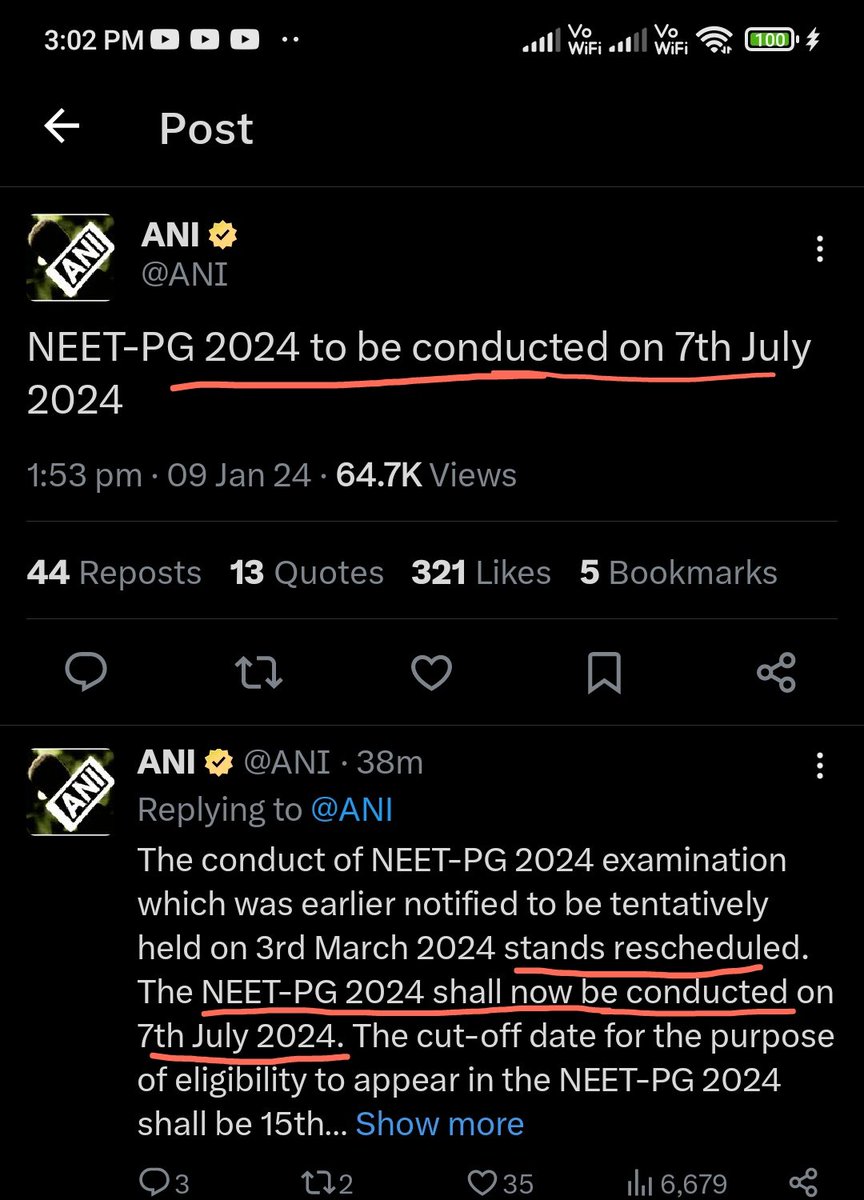 #NEETPG #neetpg2024  
For  all those who are still  having doubts  and not being able to open site... Its Real... 🙌