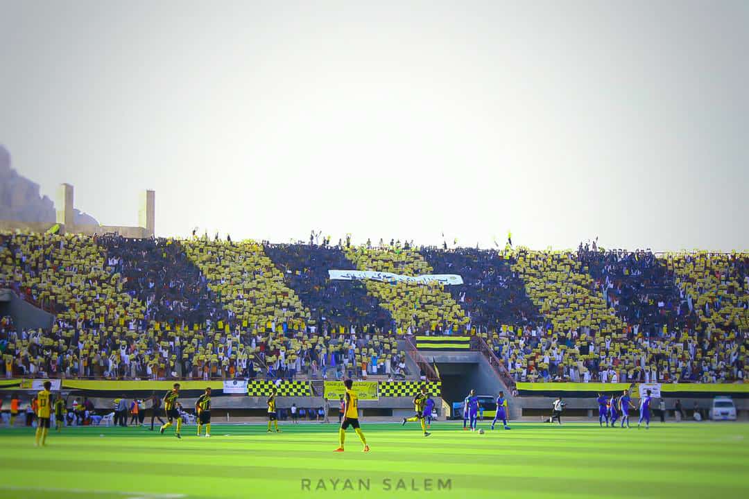 hadramout_itti's tweet photo. الجماهير العاشقه لنادي الشعب 💛🖤

العاشقين في كل دار عالي عالي يا الاتحاد 💛🐅🖤

يا إتحاد إلعب وحضرموت لك سند 💪
 #الاتحاد https://t.co/MOTQ8suV0Q