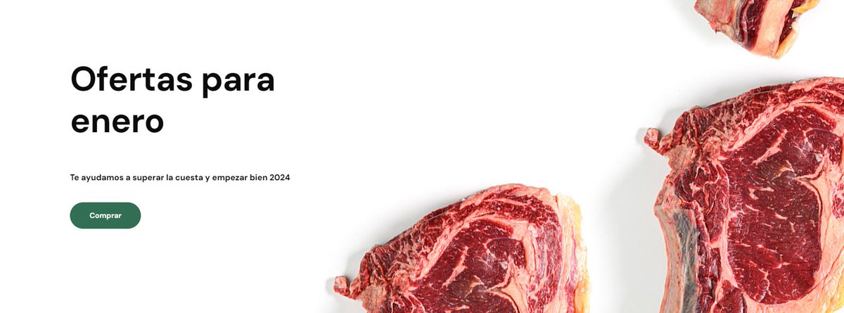 DehesaGrande's tweet photo. 💚 OFERTAS💥 Te ayudamos con la #cuestadeenero 😊

👉 #Solomillo #Entrecot #Chuletón #CarneGuisada o #Rabodeternera son algunos de los muchos productos con #descuento 💪

🛒 https://t.co/8FouX4i0p2
📞 620 75 87 30
📩pedidos@dehesagrande.com
🚙Envío gratuito a partir 50€ https://t.co/A2E98ksQoO