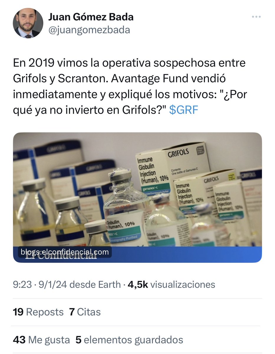 <a href="/GustavoBolsa/">Gustavo Martínez</a> Muy buena info, Gustavo. Pongo un fondo en el que el gestor se dio cuenta de la operativa y decidió venderlo inmediatamente