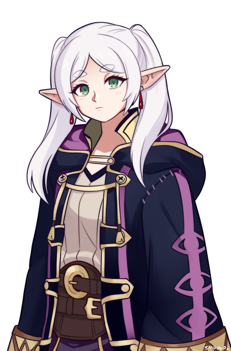 SMGold_'s tweet photo. First time drawing Frieren? https://t.co/TYoY2pITxR