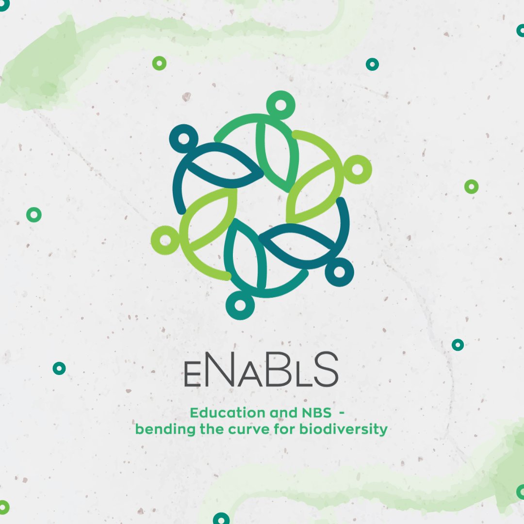 eNaBlS_eu's tweet photo. 📢Introducing @eNaBlS_eu🥁
🍃A 3-year #EUfunded project that aims to set the basis of networking and collaboration to promote Nature-based Solutions (#NBS) concepts &amp; approaches mainly within #universities and #vocational schools.
💡Follow us on social media &amp; learn more❗️ https://t.co/tPFtLufvhp