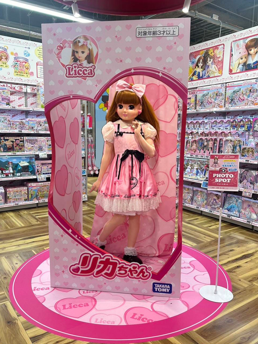 ちびっこ大集合🤗／ 7Fはたのしい「おもちゃ」のフロア🧸 #リカちゃん