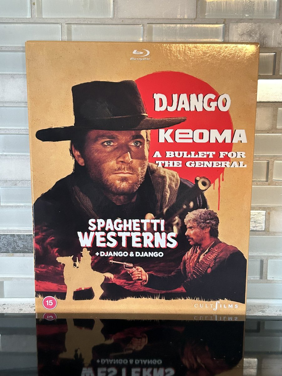 This is a fantastic trio of spaghetti westerns. All highly recommended with amazing transfers and brilliant extras. I loved working through these films. Highly recommend picking this set up. Well done @CultFilmsUK on this release.