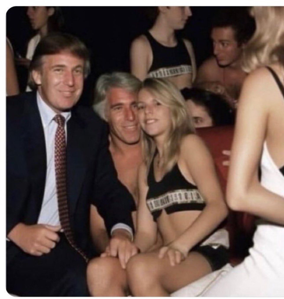 Is that trump, epstein and a minor?