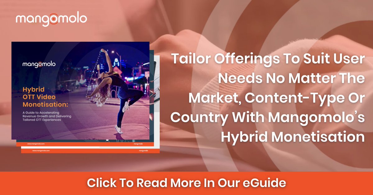 mangomolotweets's tweet photo. Providers have to be ready to shape their offerings to meet audience expectations and capture new revenue or risk missing out on opportunities to scale.

For expert advice on hybrid monetisation, read our eGuide: https://t.co/ZIOyIo5Taa

#GoBigGoDigital #SwitchToMango #OTTVideo https://t.co/8YVJXYZUyi