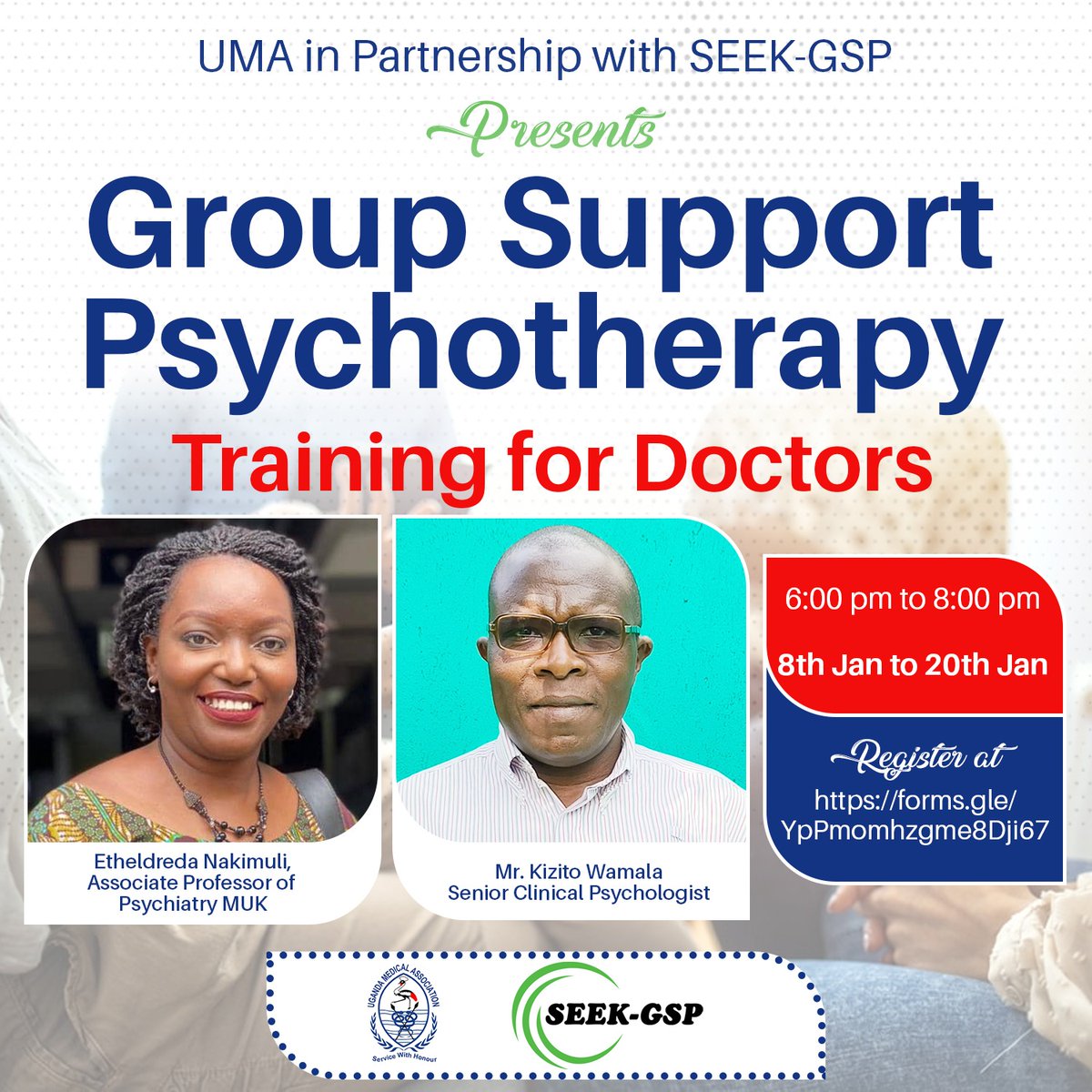 Uganda Medical Association UMA brings healing to the Medical Doctors. #Caringforcarers #Ugandaheals #healingtogether