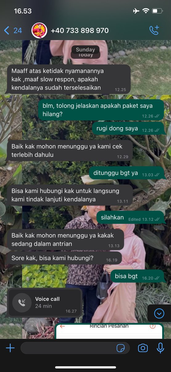 arniesyhptr's tweet photo. udah paket hilang, rugi dong dana gak masuk paket juga gakan balik, hampir kena tipu juga???? aneh bgt mau refund ribet bgt prosesnya. jelaskan dong ini gimana maksudnya @AnterajaCare https://t.co/EDZKOV9Y4I