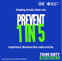 MonHSPSS's tweet photo. It’s that time of year again 🤧

Colds, flu and other viruses are more widespread in the winter but washing your hands for 30 seconds could make all the difference.

Think Dirty. Wash your hands for 30 to protect yourself and others 

#BeatWinterViruses https://t.co/jdbHwmUdem