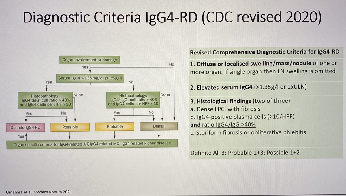 LastManStand85's tweet image. The 4 clinical disease phenotypes of IgG4-Related Disease &amp;amp; The 2020 Diagnostic Criteria👇
#MedTwitter #Rheumatology #IgG4