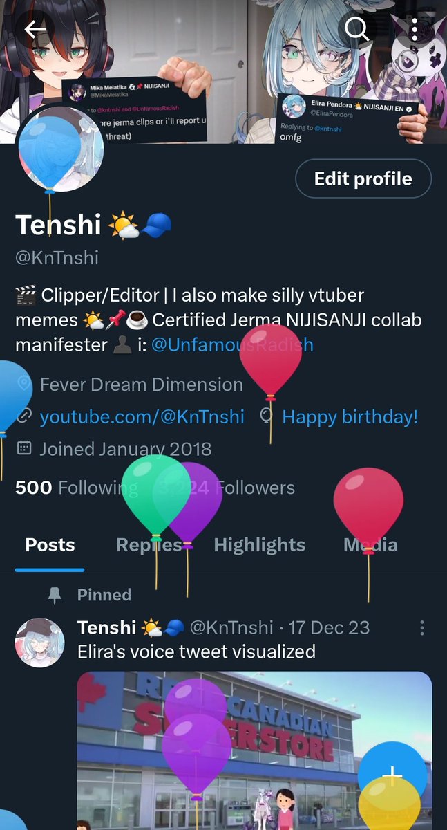 KnTnshi's tweet photo. Another year another birthday 🎉 https://t.co/VtN9BOV62B
