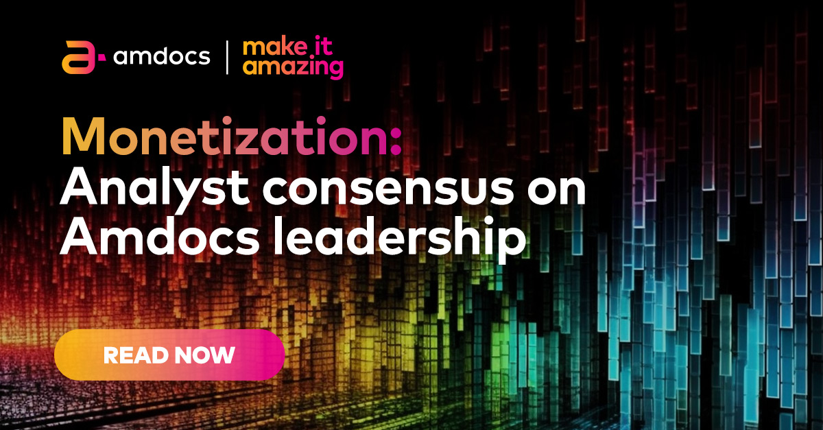 AmdocsNetworks's tweet image. Despite varying analyst methodologies, the #consensus is clear, with various reports leading to the same conclusion: @Amdocs leads the market when it comes to #monetization. Learn more: amdocs.com/insights/blog/… #5G #Leadership
