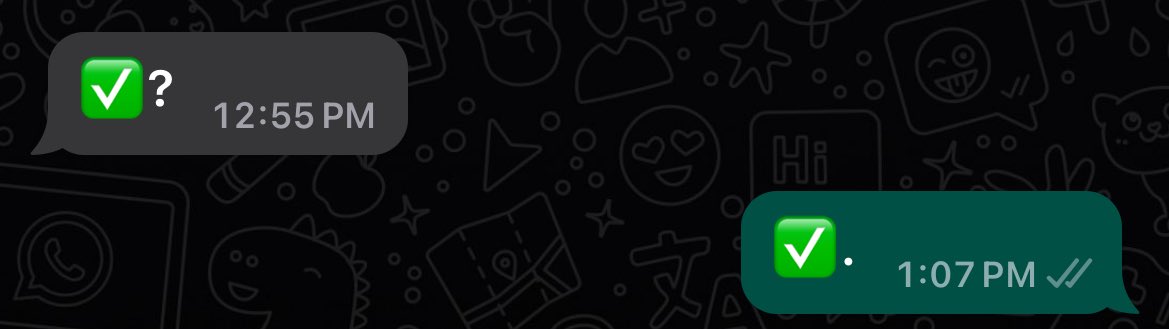 Tip 101 on how to ask for someone’s result without making it a big deal.