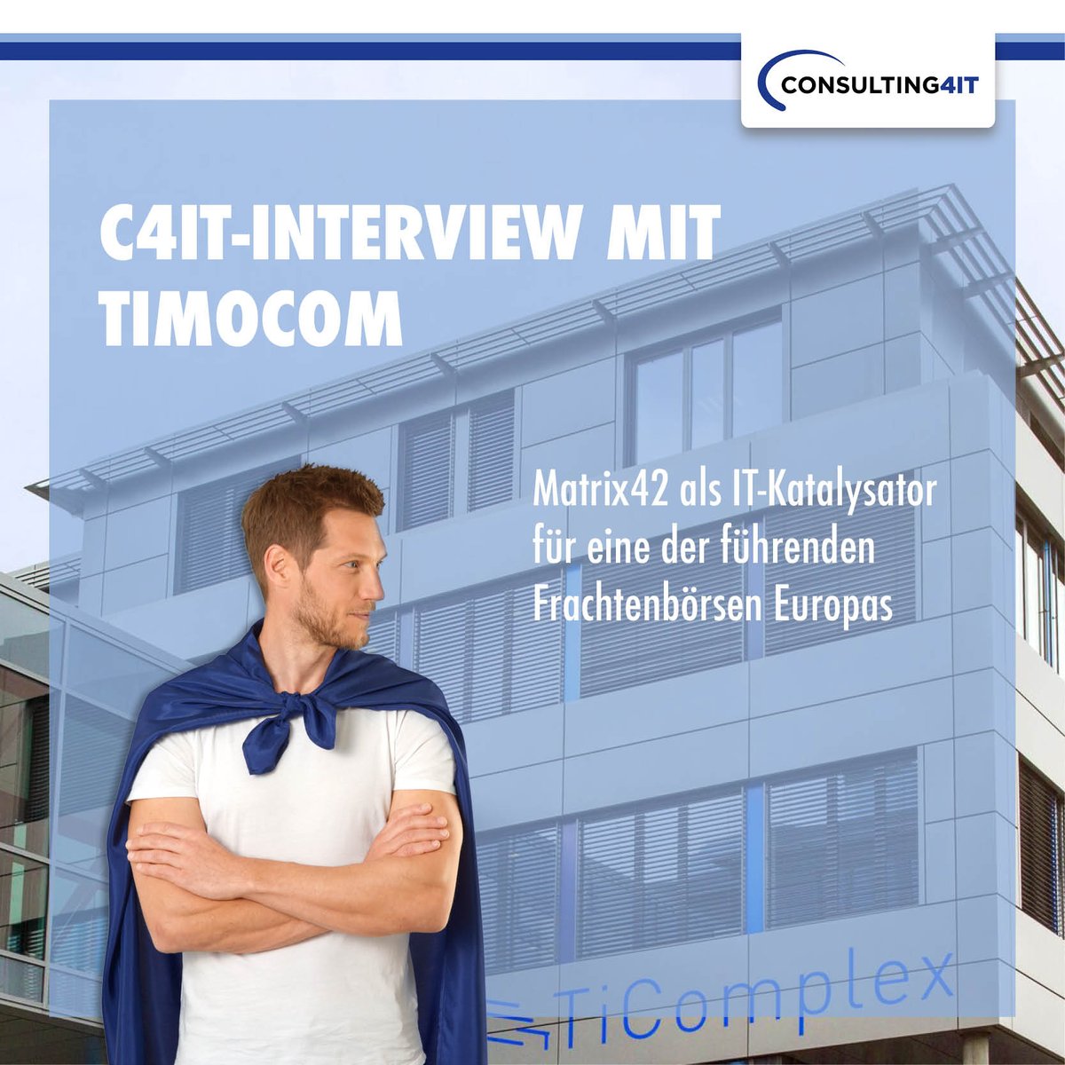 C4IT_GmbH's tweet photo. #TIMOCOM im #Interview 💬
Wie gelingt es TIMOCOM IT-Prozesse effizient zu gestalten? Welchen Herausforderungen mussten sich ihre IT-Experten in den letzten Jahren stellen und wie gelang ihnen der Schritt in eine sichere, digitale Zukunft?
➡️ https://t.co/YXlJKD8TlK
#Matrix42 https://t.co/cfGuxXStnE