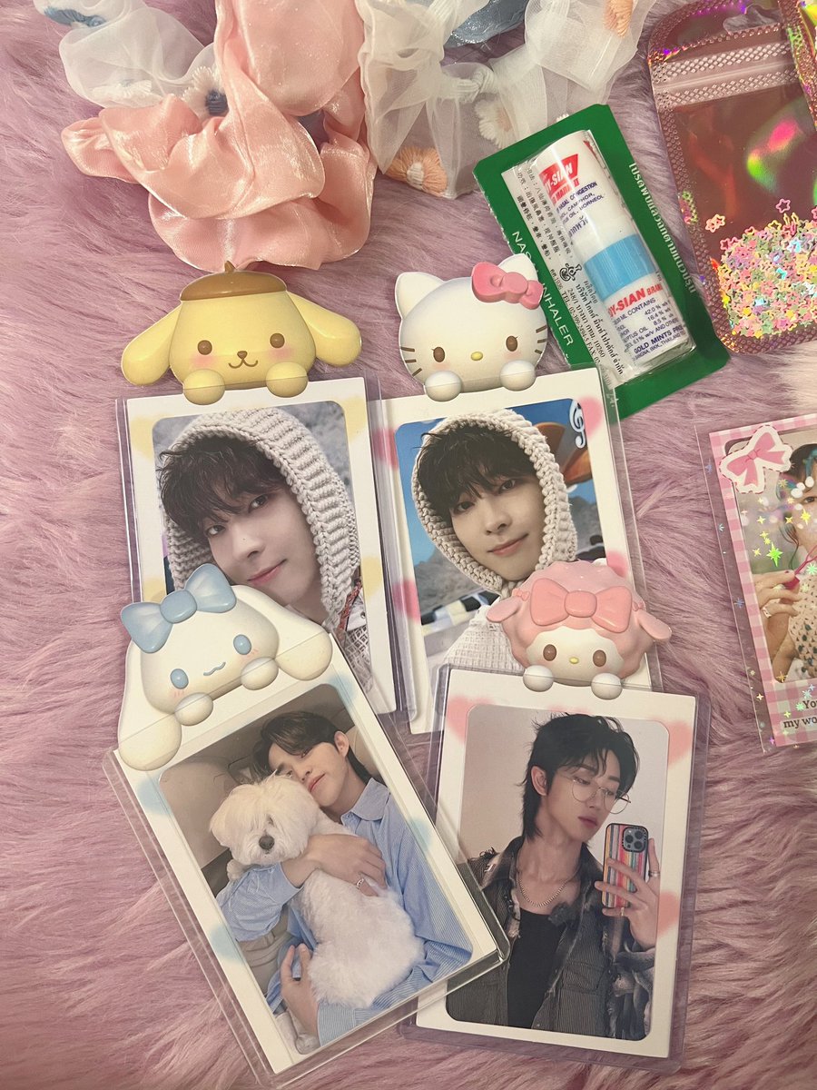 haulicole's tweet photo. FOLLOW TO BULACAN DAY 1 FREEBIES 

Sanrio Bonanza 🤣 will post more information soon, let me just pack these 

Random Album PCs (Mostly WonCheol) 
Love Cookie Keychain 
RQS scrunchies etc.✨

#FTBFreebies #FOLLOWtoBulacan
#SVT_TOUR_FOLLOW
#FOLLOW_TOBULACAN

Suppliers and credits will be posted in the succeeding tweets below.