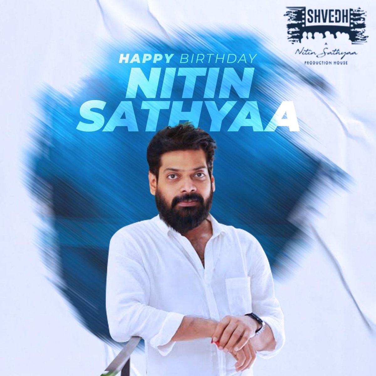 Happy Birthday Actor Producer @Nitinsathyaa 

#HBDNitinSathyaa

@shvedhgroup @teamaimpr