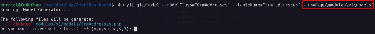CodeChap's tweet image. How can I only be discovering this little shortcut now in #Yii2

Ive been copy/pasting for years! 🤣
