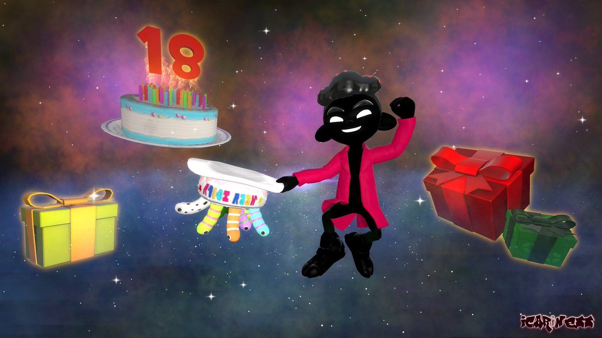 Icariness's tweet photo. Birth of Adulthood
Happy Birthday to me!🥳
-
-
-
-
#gmod #garrysmod #splatoon #splatoon2 #splatoon3 #splatoonfanart #splatoon2fanart #splatoon3fanart #oc #splatoonoc #birthday #birthdayboy #18thbirthday #Icariness https://t.co/3lR2c0csjl
