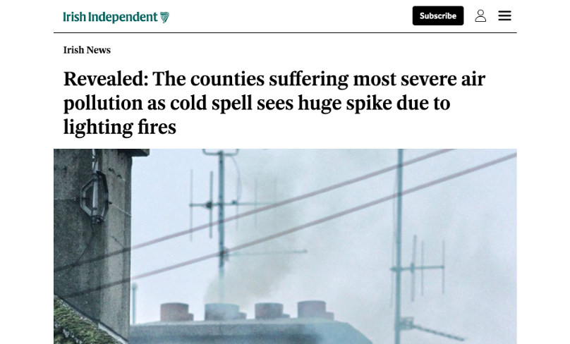 DeanVenables's tweet photo. Many people asked what could be done about the extreme #airpollution in #Ireland over the weekend. Was there any alternative to #solidfuels, esp. as the fire is such an ingrained habit? And is it worth making a fuss about a little bit of air pollution?
Let’s explore…
1/10 https://t.co/nGINLh9Pjb