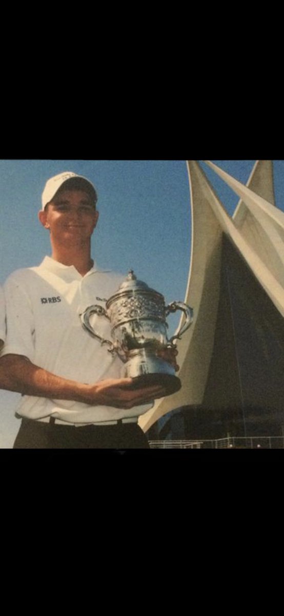 18 years since I was last here @DubaiCreekGolf 2006 when I won the @TelegraphJunior championship. Seems like many moons ago but yesterday at the same time. I would like to think I haven’t aged too much 👀🤣 @DPWorldTour @CallawayGolfEU @integralsportsm @TravisMathew_EU