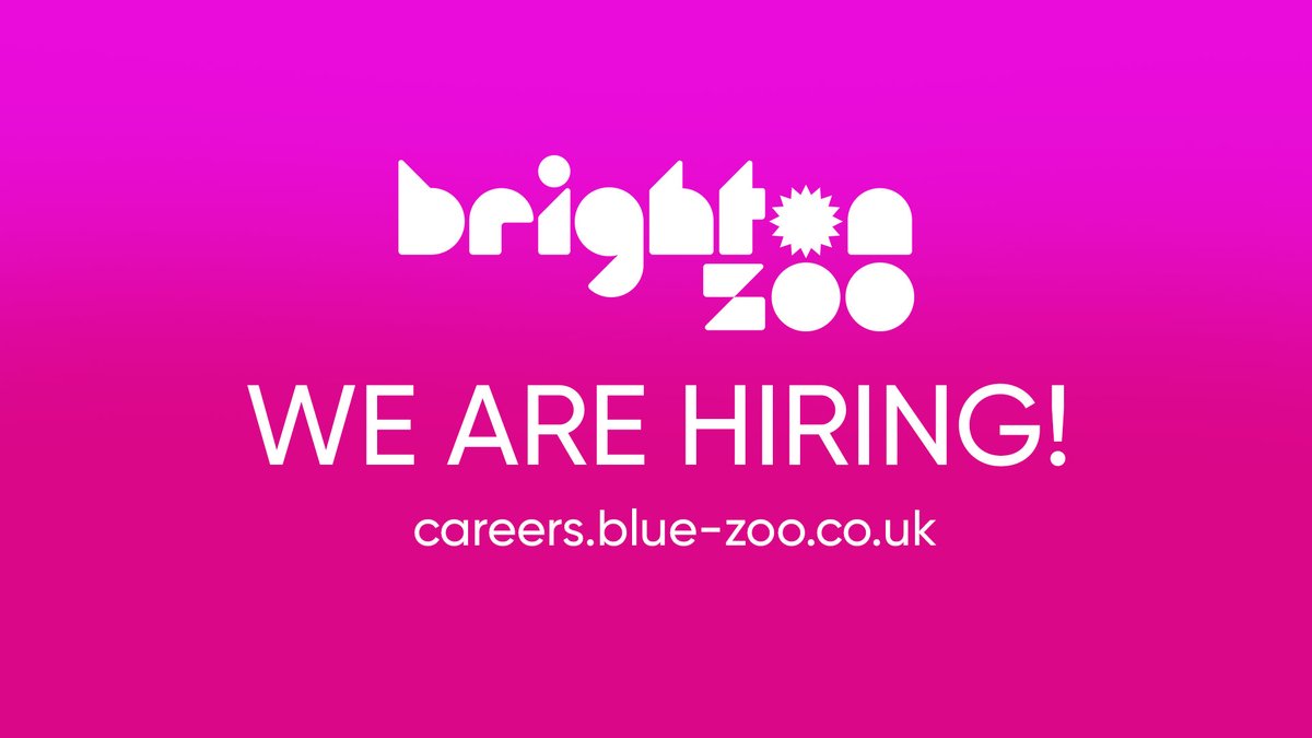 We’re hiring 3 new roles to work in our talented, busy production team at our Brighton Studio

🚀 Production Assistant (Brighton based)
🚀 Video Editor and Motion Graphics Artist - YouTube (&amp; Streaming Platforms)
🚀 Assistant Editor (2D)

APPLY TODAY:
careers.blue-zoo.co.uk