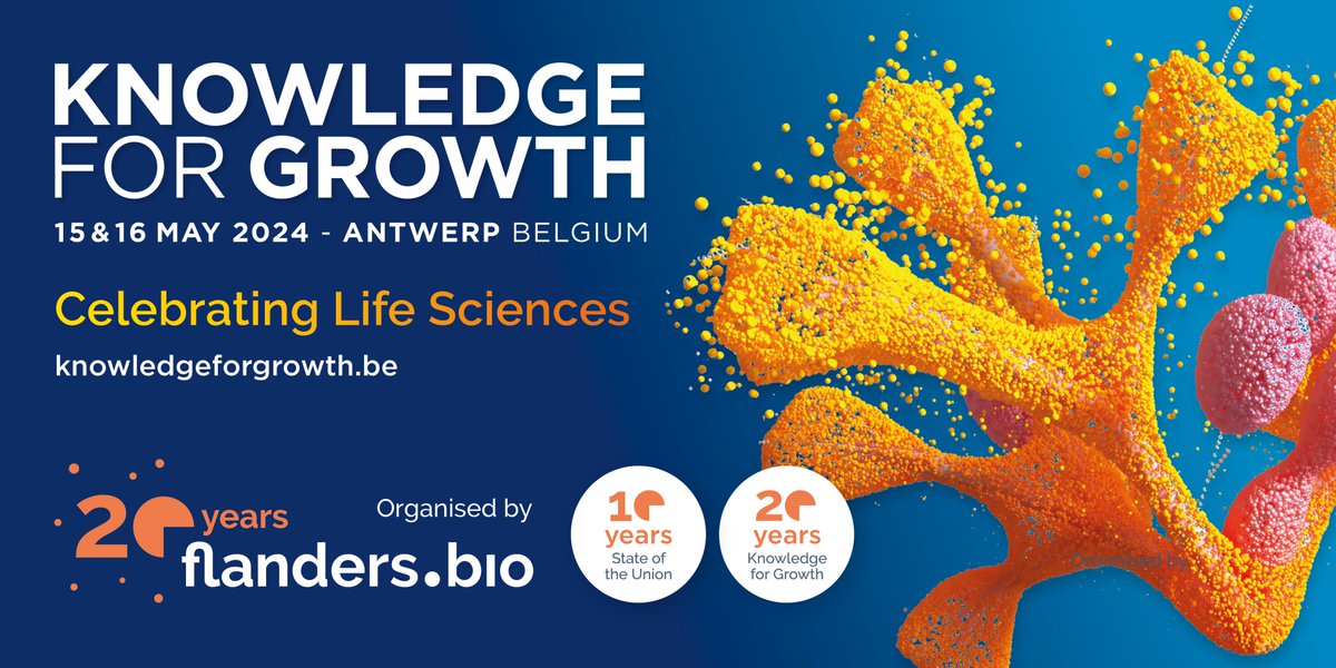 🚀Embark on a journey into the heart of life sciences excellence at #KFG2024! Join decision-makers from biotech, pharma, medtech, &amp; more, along with industry leaders, investors and top-notch researchers. 
Secure your spot now &amp; save 20% on ticket prices! ➡️knowledgeforgrowth.be/tickets/