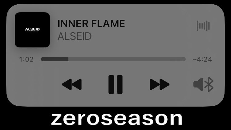 zeroseason_04's tweet photo. 【今日の一曲】
INNER FLAME/ALSEID
あがる🔥🔥🔥
かっこいい曲!
#ALSEID https://t.co/0L9wT3YjLR